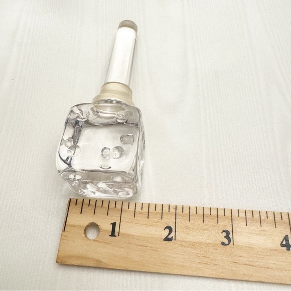 Mikasa Crystal Casino Dice Bottle Wine Stopper - Picture 12 of 13